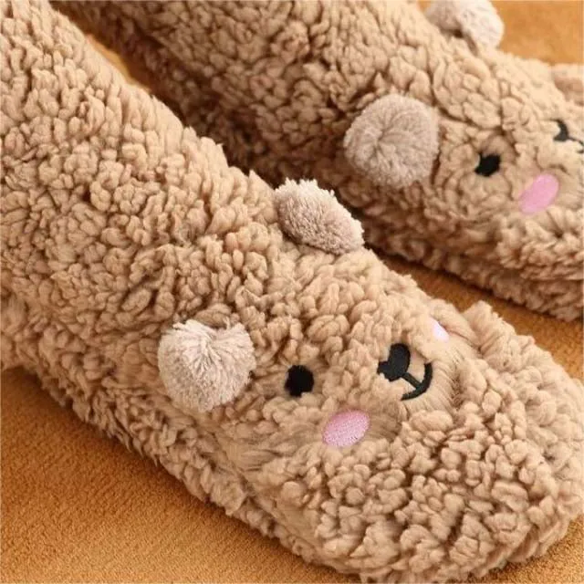 Cartoon Bear Warm Socks