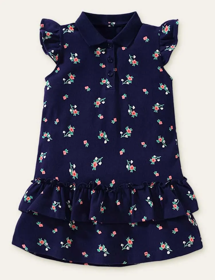 Cartoon Printed Dress