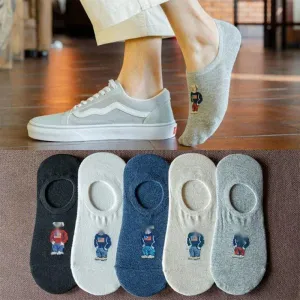 Cartoon Printed Pattern Ankle Socks
