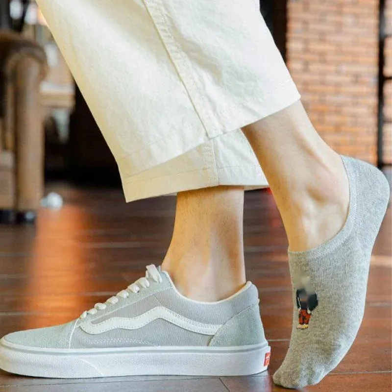 Cartoon Printed Pattern Ankle Socks
