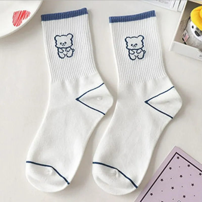 Cartoon Printed Socks