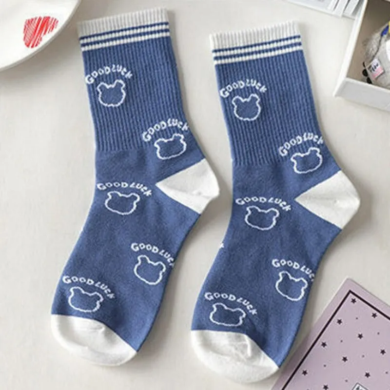 Cartoon Printed Socks