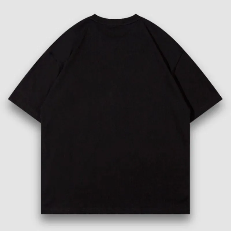 Cartoon Skull Printed Tee
