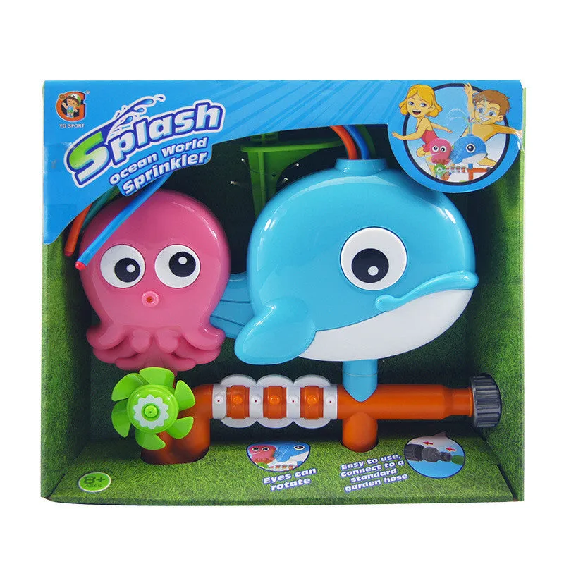 Cartoon Sprinkler Boy Baby Girl Baby Bathroom Playing Water kids Toys Summer