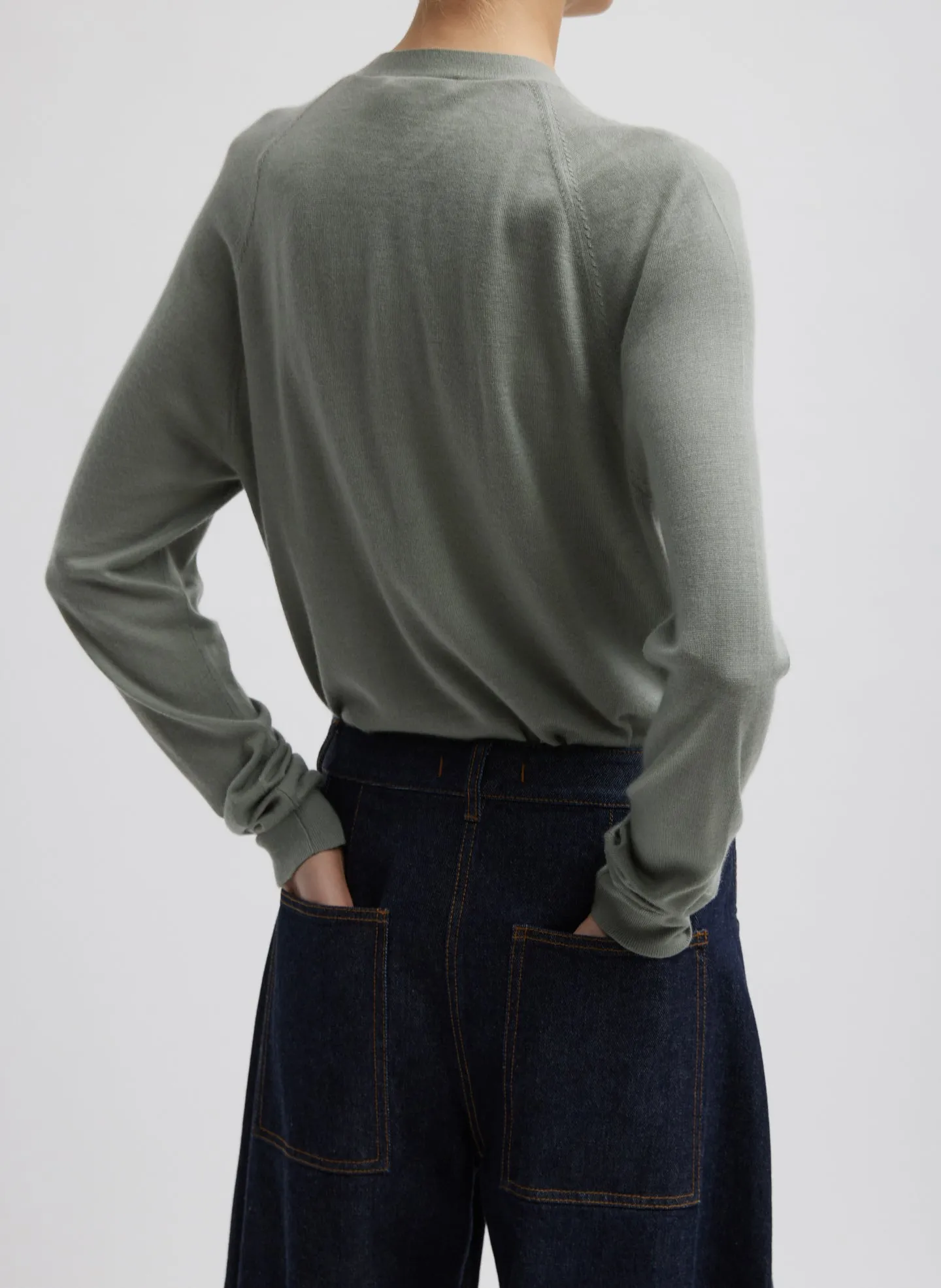 Cashmere Silk Blend Slim Cardigan