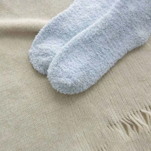 Cat Pattern Plush Socks
