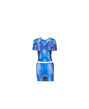 Celeste Short Sleeve Mini Skirt set