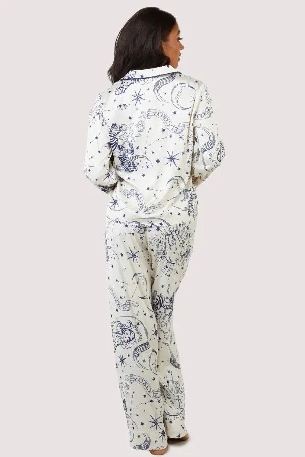 Celestial Long Sleeved Pajama Set  - Circus