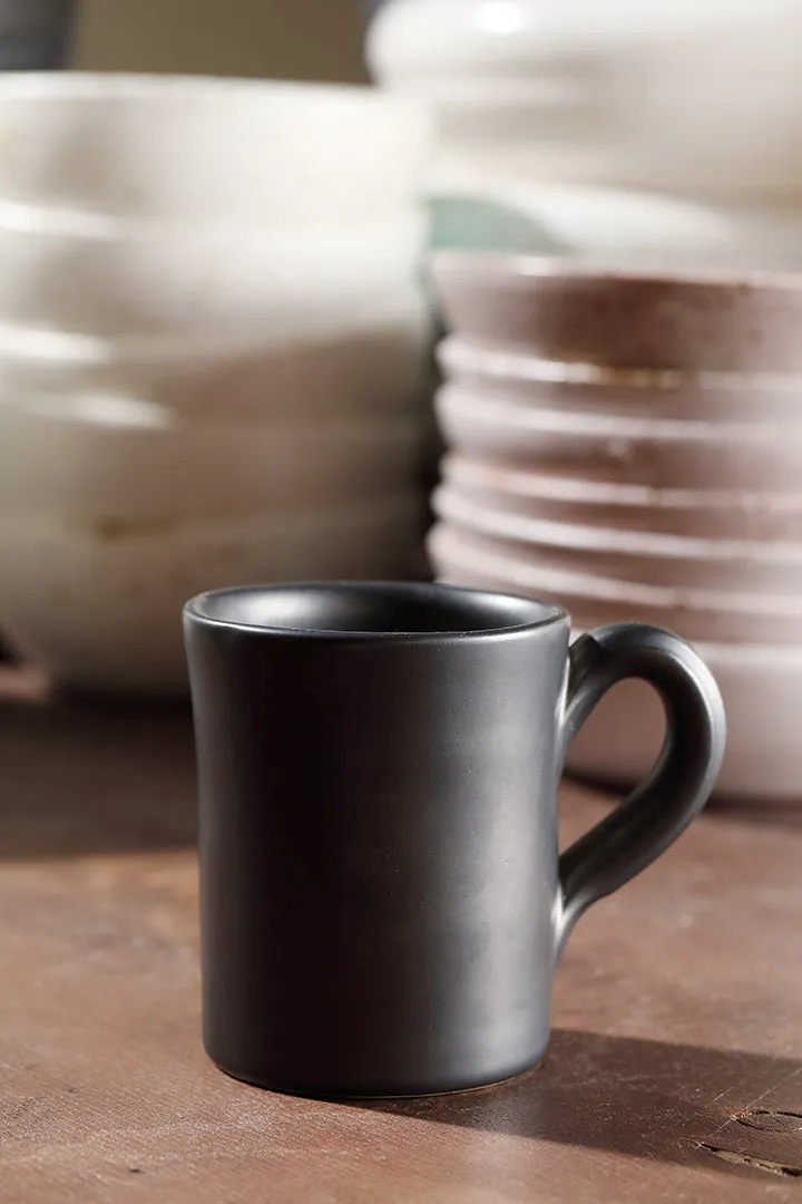 Ceramic Mug Tall Black