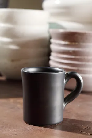 Ceramic Mug Tall Black