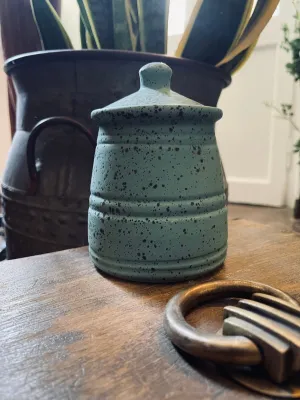 Ceramic sugar pot big