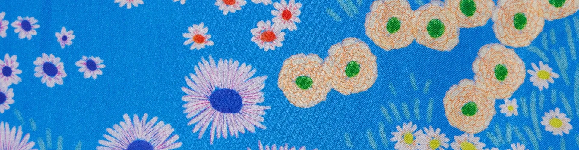 Cerulean Floral Luxe Pima Short Set