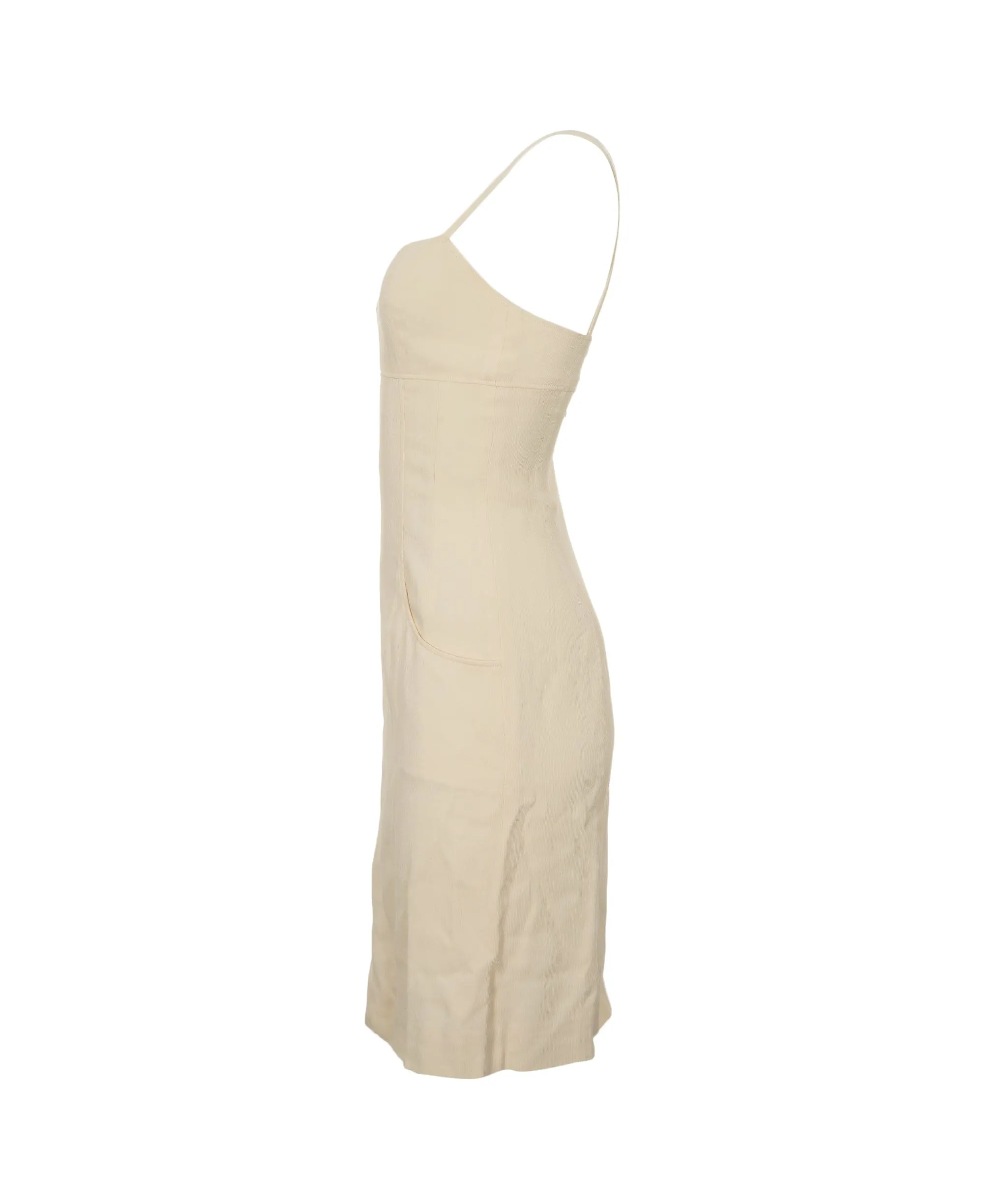 Chanel 97P Camisole Dress Ivory ASL5979