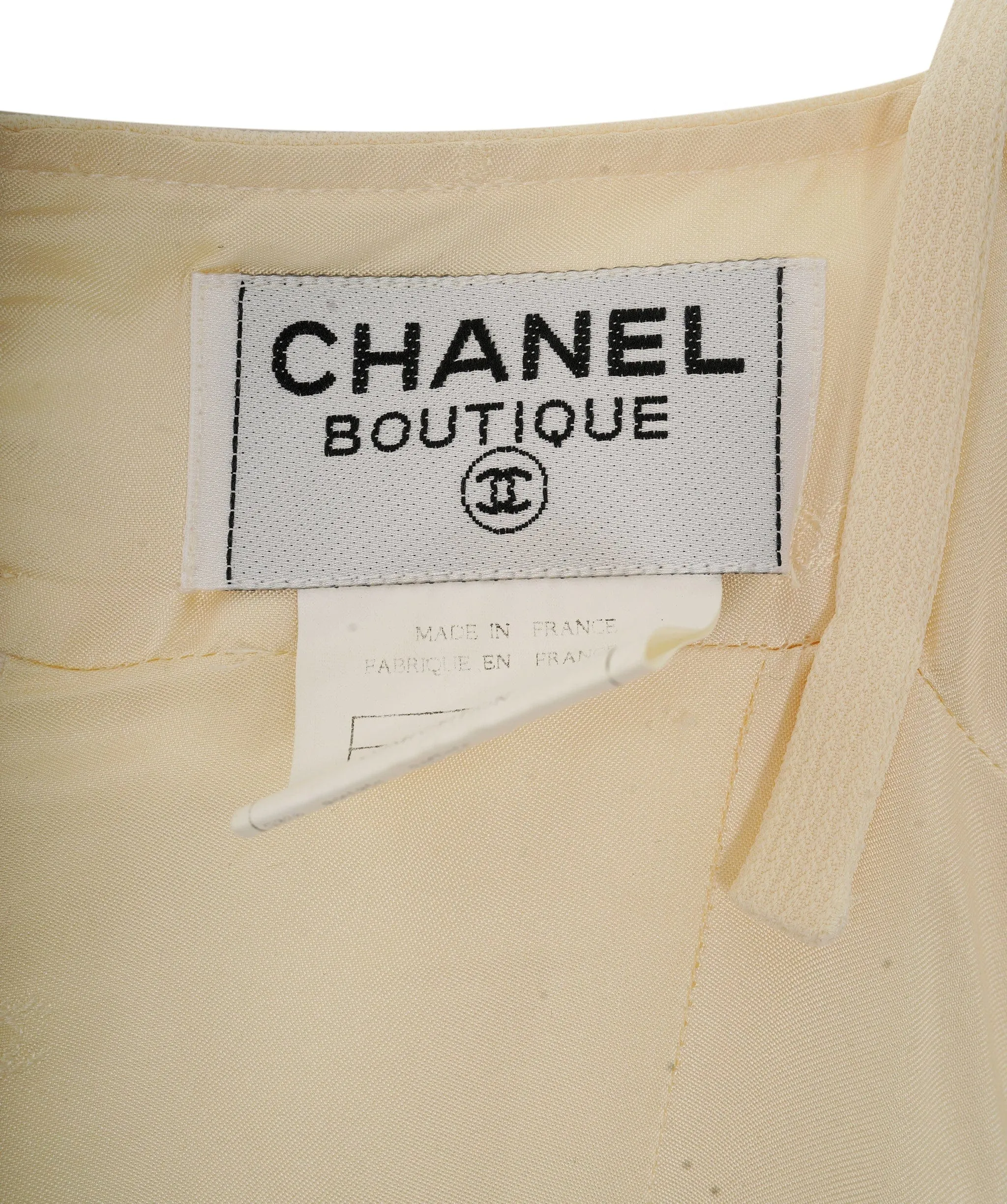 Chanel 97P Camisole Dress Ivory ASL5979