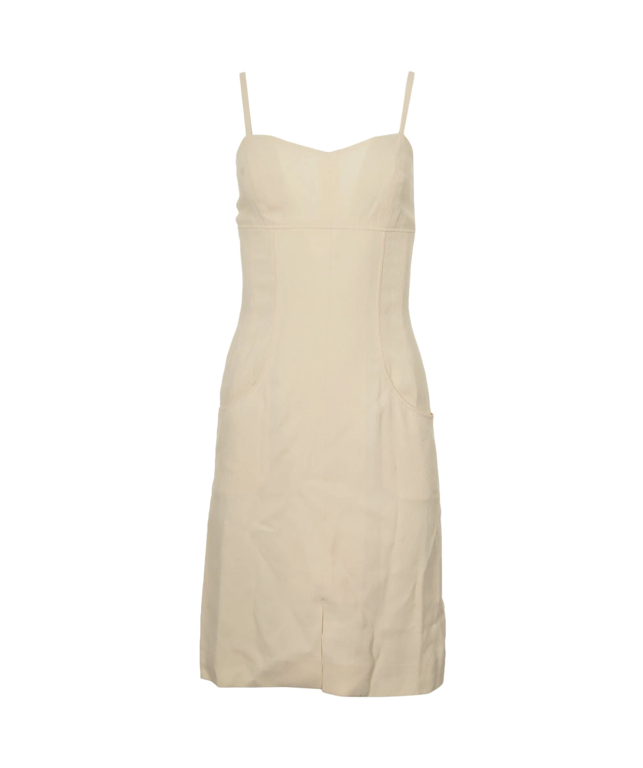 Chanel 97P Camisole Dress Ivory ASL5979