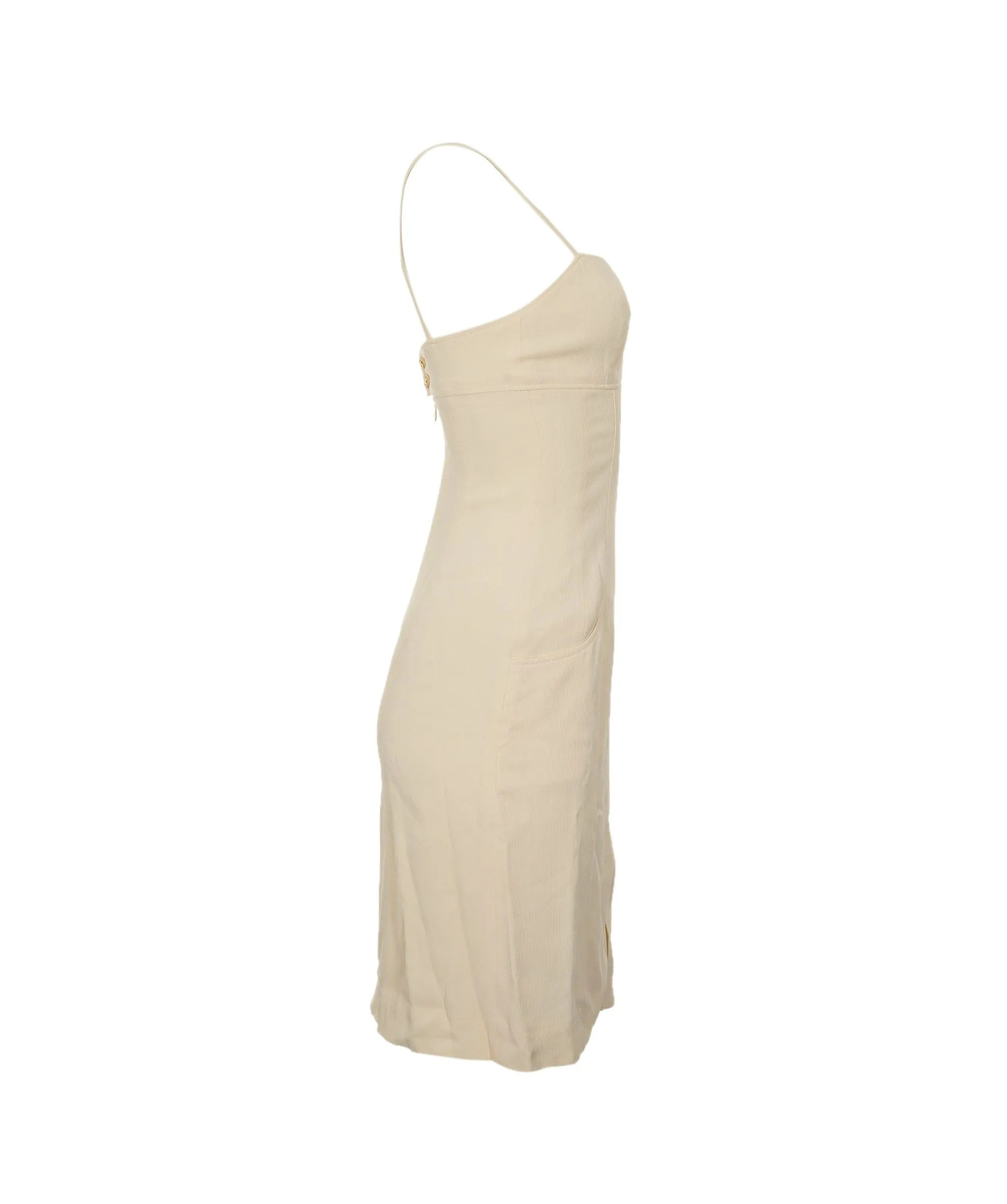 Chanel 97P Camisole Dress Ivory ASL5979