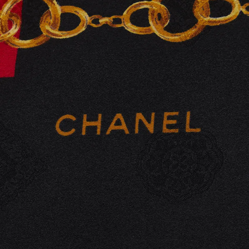 Chanel Chain Silk Scarf  Canvas Scarf in Good condition