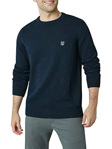 Chaps Men's Sweater - Heavyweight Crewneck Pullover