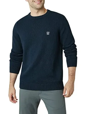 Chaps Men's Sweater - Heavyweight Crewneck Pullover
