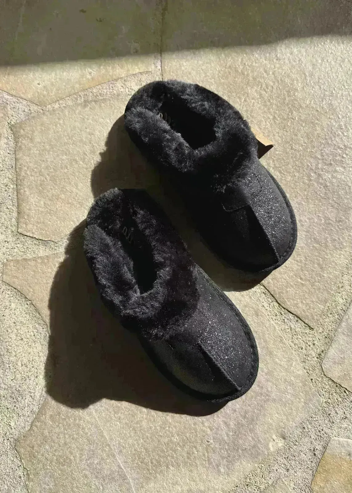 Chaussons Homewear Black/Fur Black