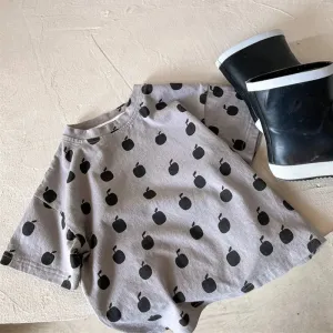 Cherry Print Casual Tee