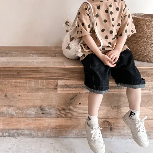 Cherry Print Casual Tee