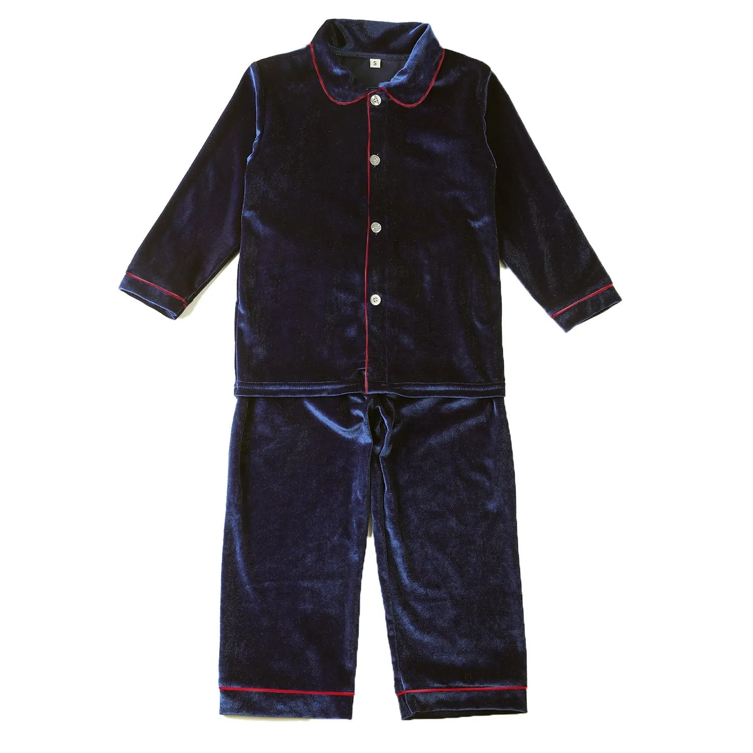 Chiximaxu Baby Sleepwear Toddler Kids Boys Girls Christmas Pajamas Clothes Set Velvet Children Pajamas