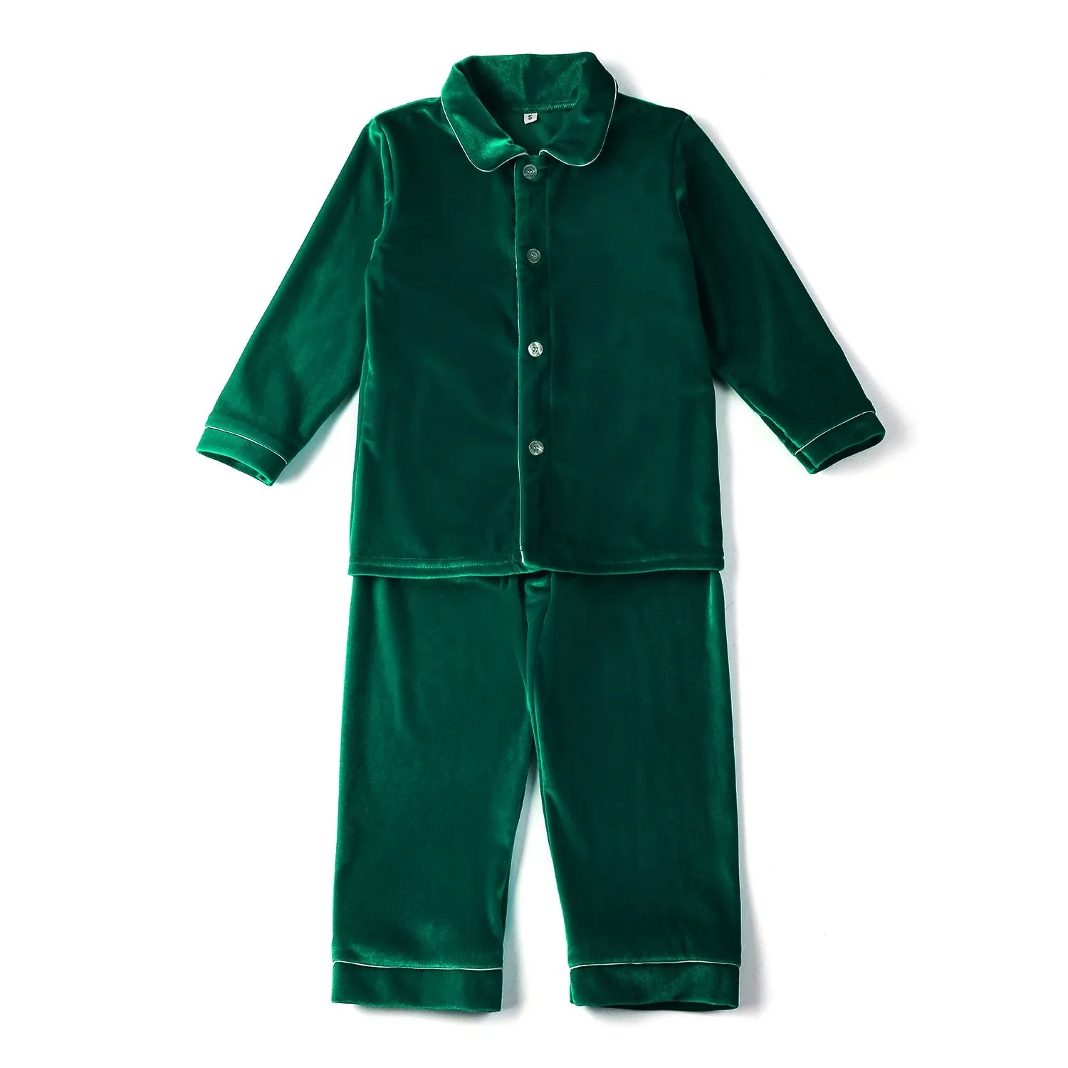 Chiximaxu Baby Sleepwear Toddler Kids Boys Girls Christmas Pajamas Clothes Set Velvet Children Pajamas