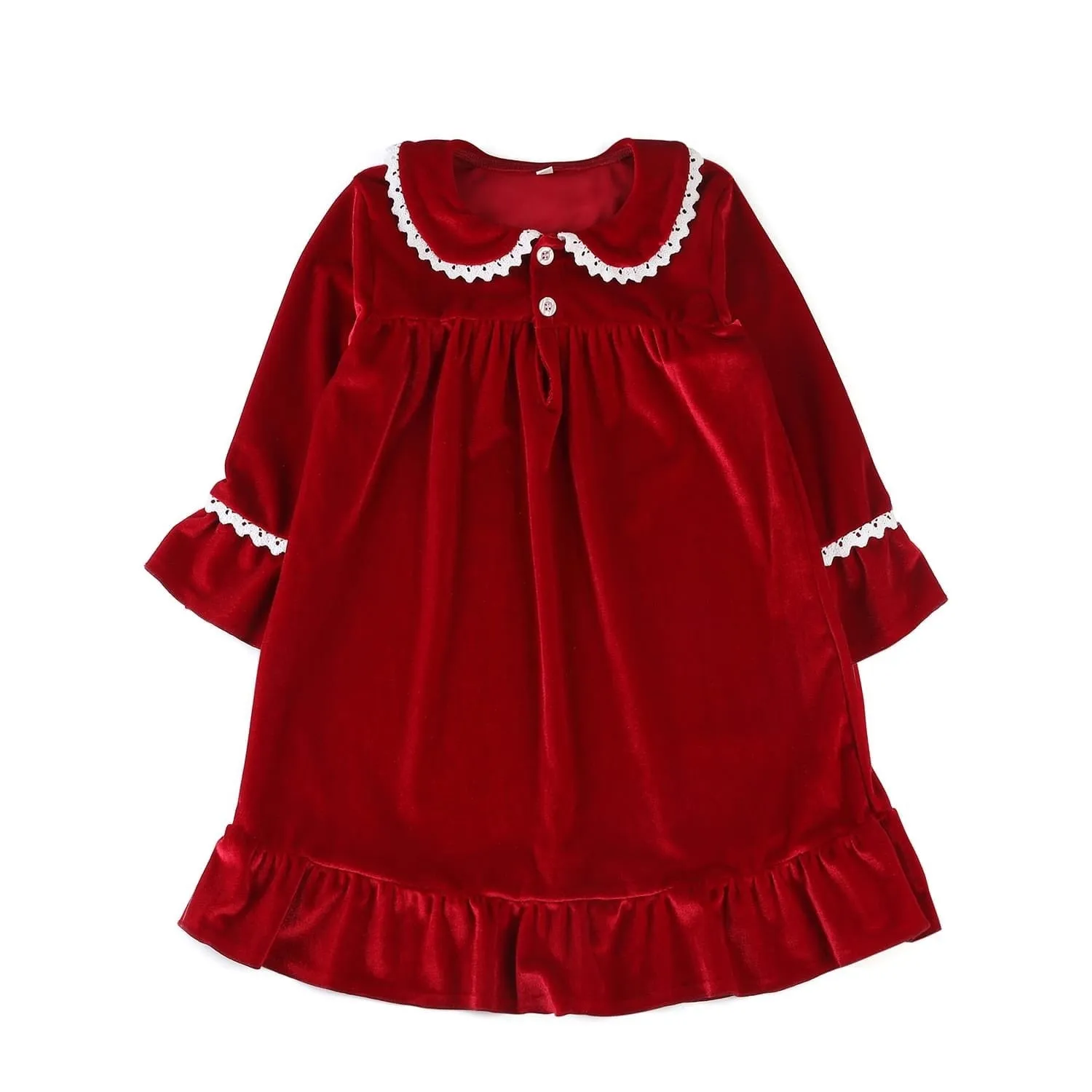 Chiximaxu Baby Sleepwear Toddler Kids Boys Girls Christmas Pajamas Clothes Set Velvet Children Pajamas