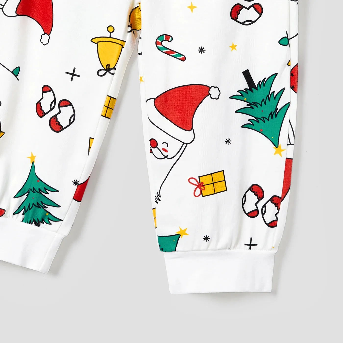 Christmas Family Matching Festival Print Pajama Sets (Flame Resistant)