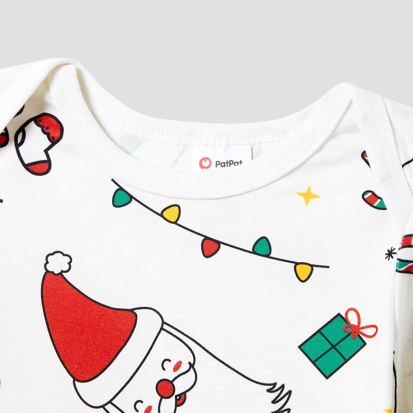 Christmas Family Matching Festival Print Pajama Sets (Flame Resistant)