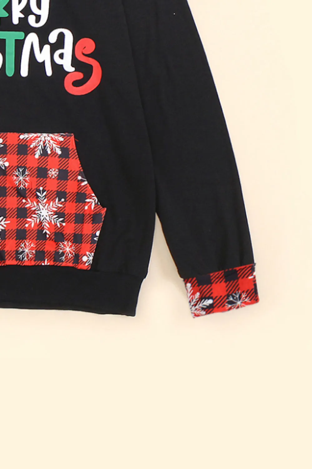 Christmas Graphic Parent-child Hoodie of Dad