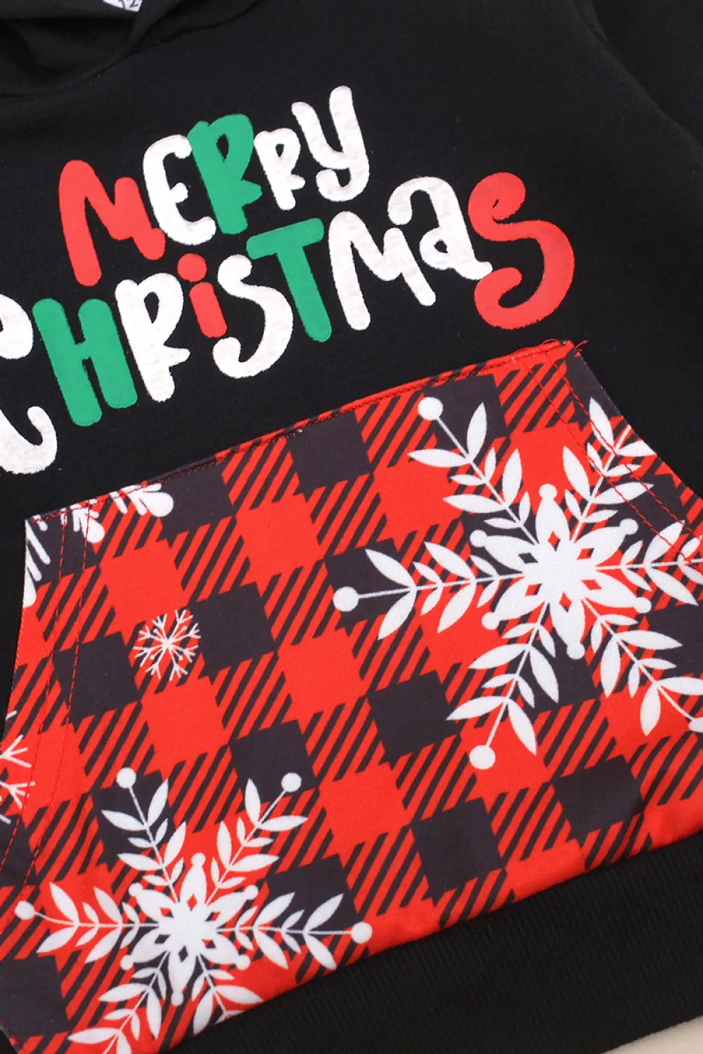 Christmas Graphic Parent-child Hoodie of Dad