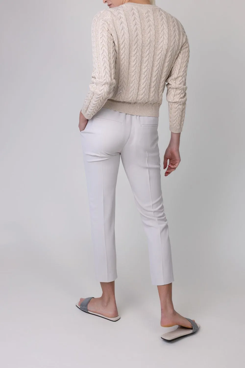 Classic Pull On Pant - Ice