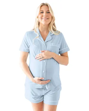 Clea Bamboo Maternity & Postpartum Pajama Set