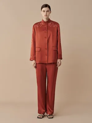 CNY - Auspicious Cloud Pattern Chinese-Style Trousers