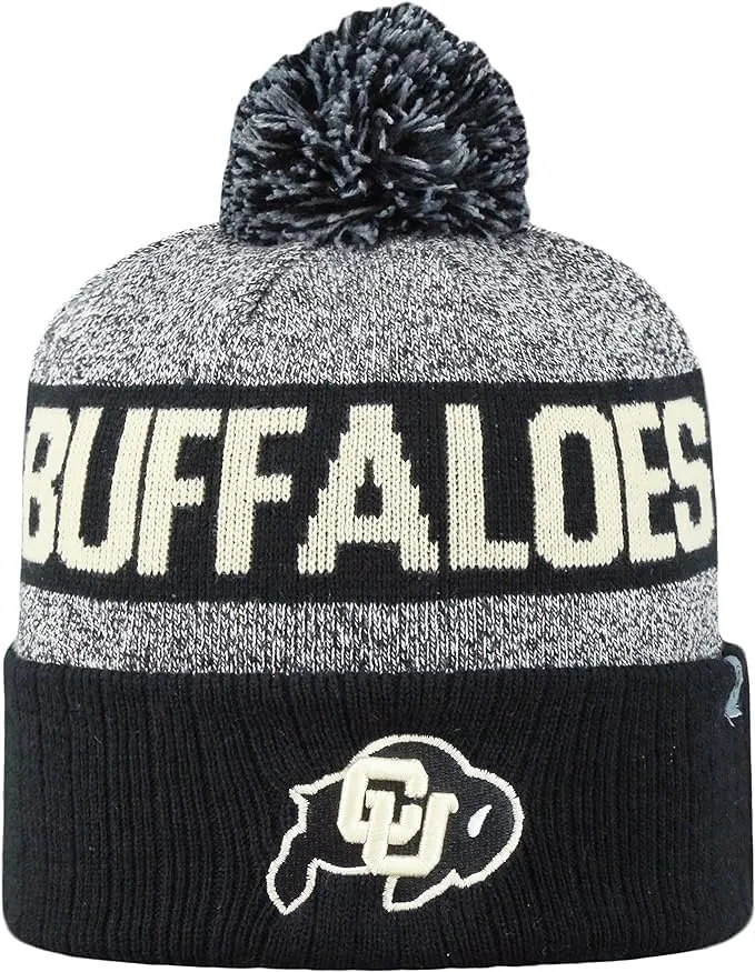 Collegiate Cuffed Knit Beanie Hats, Cuffed Knit Winter Beanies Available
