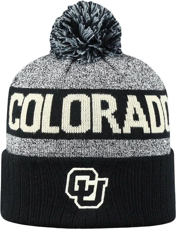 Collegiate Cuffed Knit Beanie Hats, Cuffed Knit Winter Beanies Available