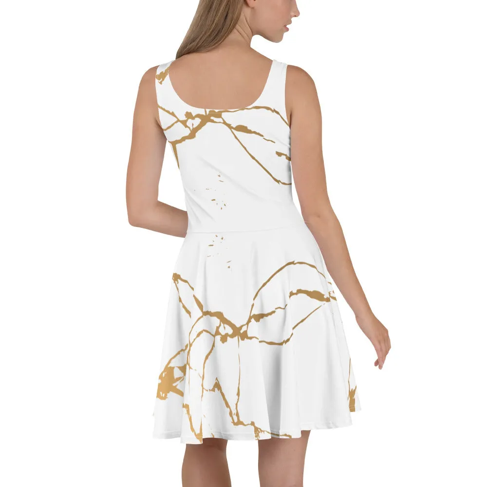 Comfort and Style Fashion Skater Dress, lioness-love
