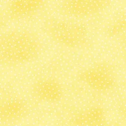Comfy Flannel Yellow w/ Dots Fabric 9527-44 BTY