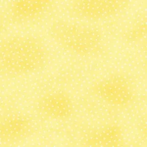 Comfy Flannel Yellow w/ Dots Fabric 9527-44 BTY
