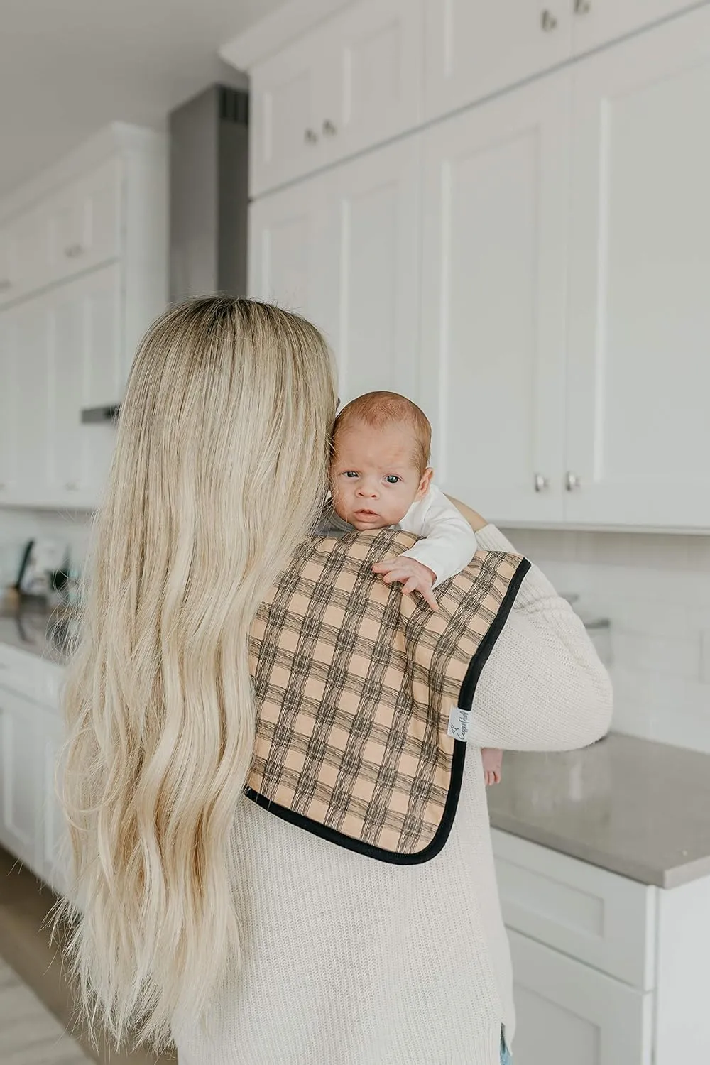 Copper Pearl Burp Cloth Set: Jo