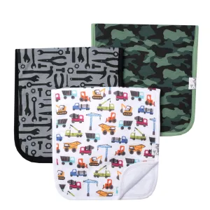 Copper Pearl Diesel Premium Burp Cloths