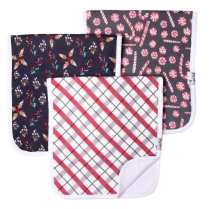 Copper Pearl Jolly Premium Burp Cloth Set