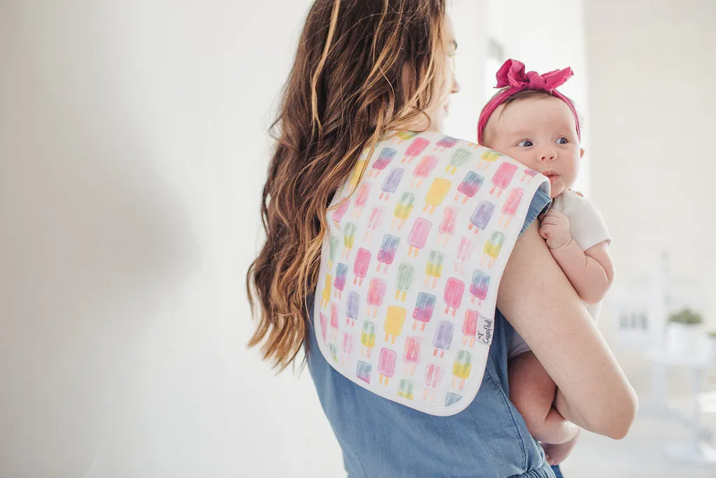 Copper Pearl Summer Premium Burp Cloth Set
