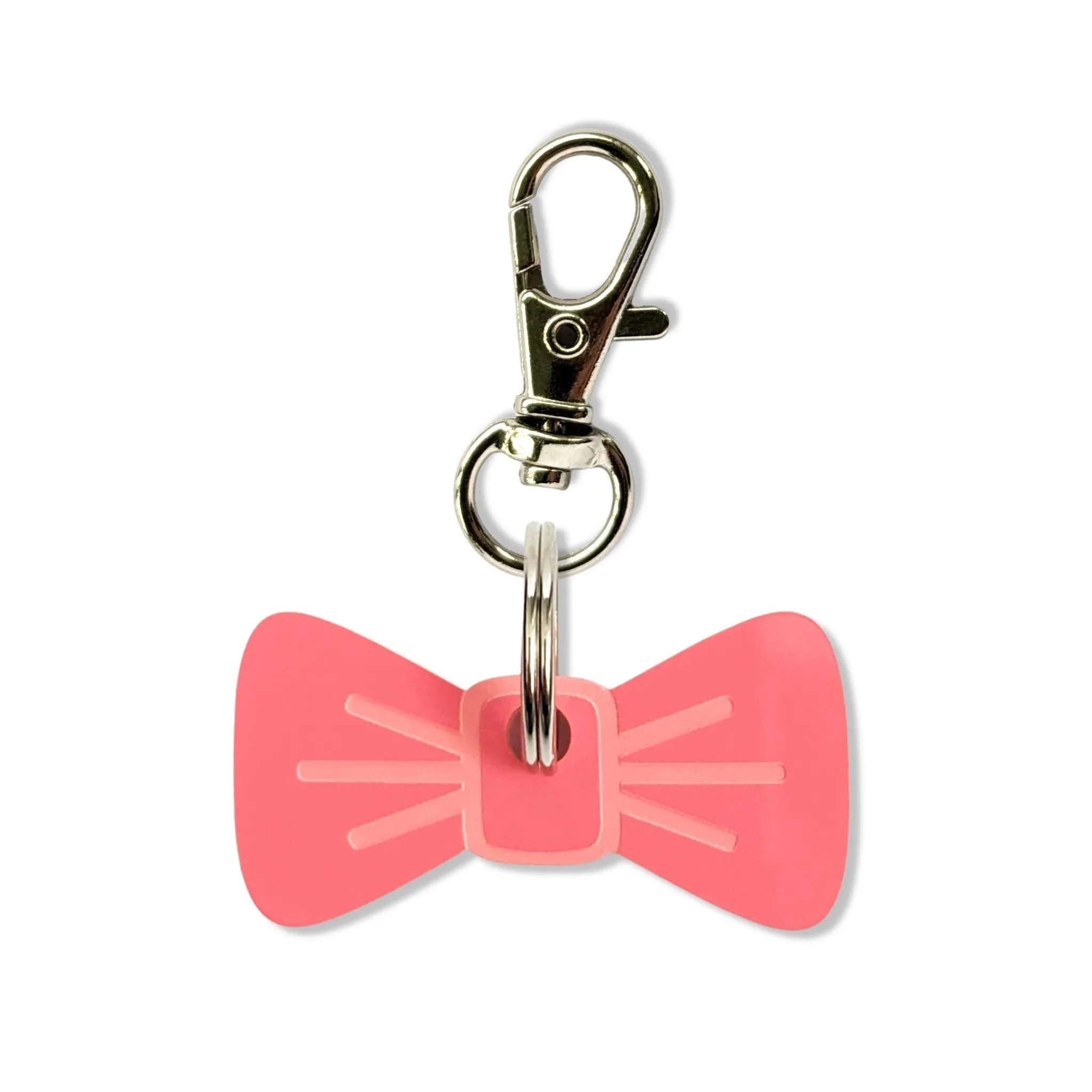 Coral Blossom Mini BowDangle