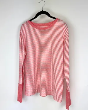 Coral Fleece Loungewear Set - Small