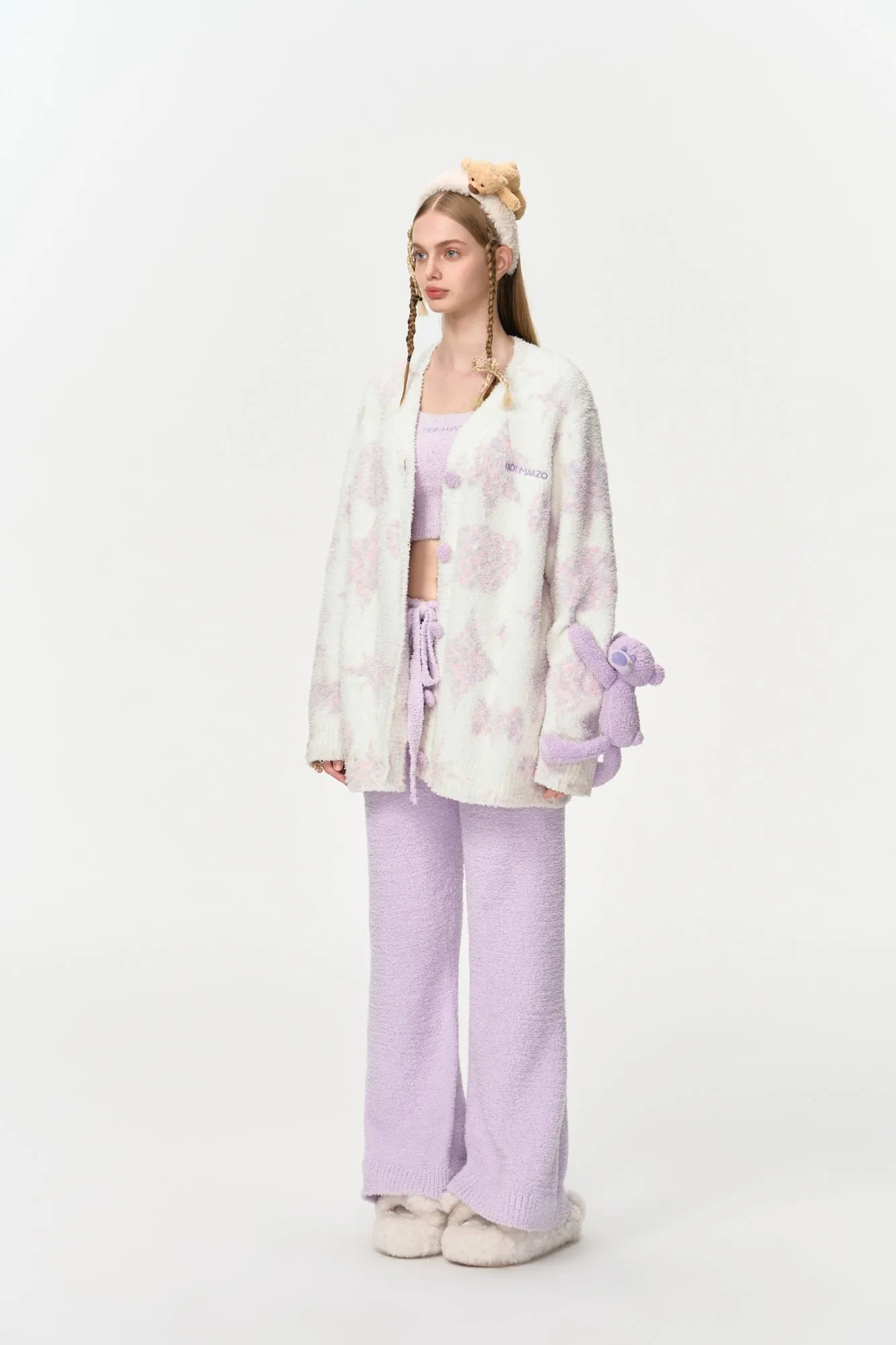 Coral Fleece Pajama Set