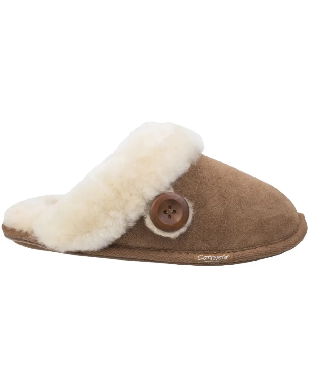 Cotswold Womens Lechlade Sheepskin Mule Slippers