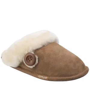 Cotswold Womens Lechlade Sheepskin Mule Slippers